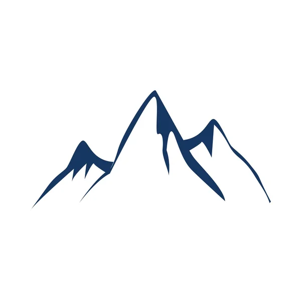 Logo Montagna vettore di progettazione — Vettoriale Stock