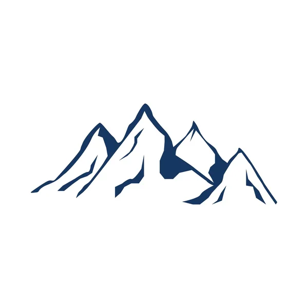 Logo Montagna vettore di progettazione — Vettoriale Stock