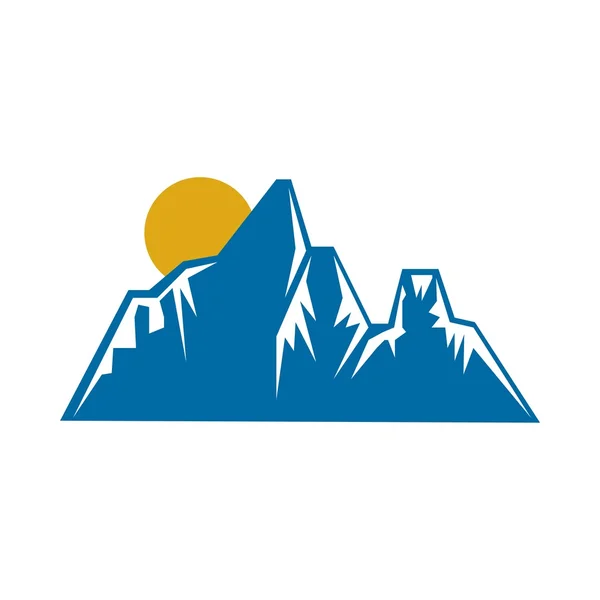 Symbolvektor für Berg-Logo — Stockvektor