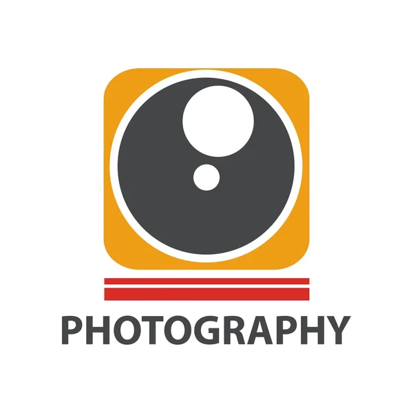 Design logo photography icon vector — Stock Vector