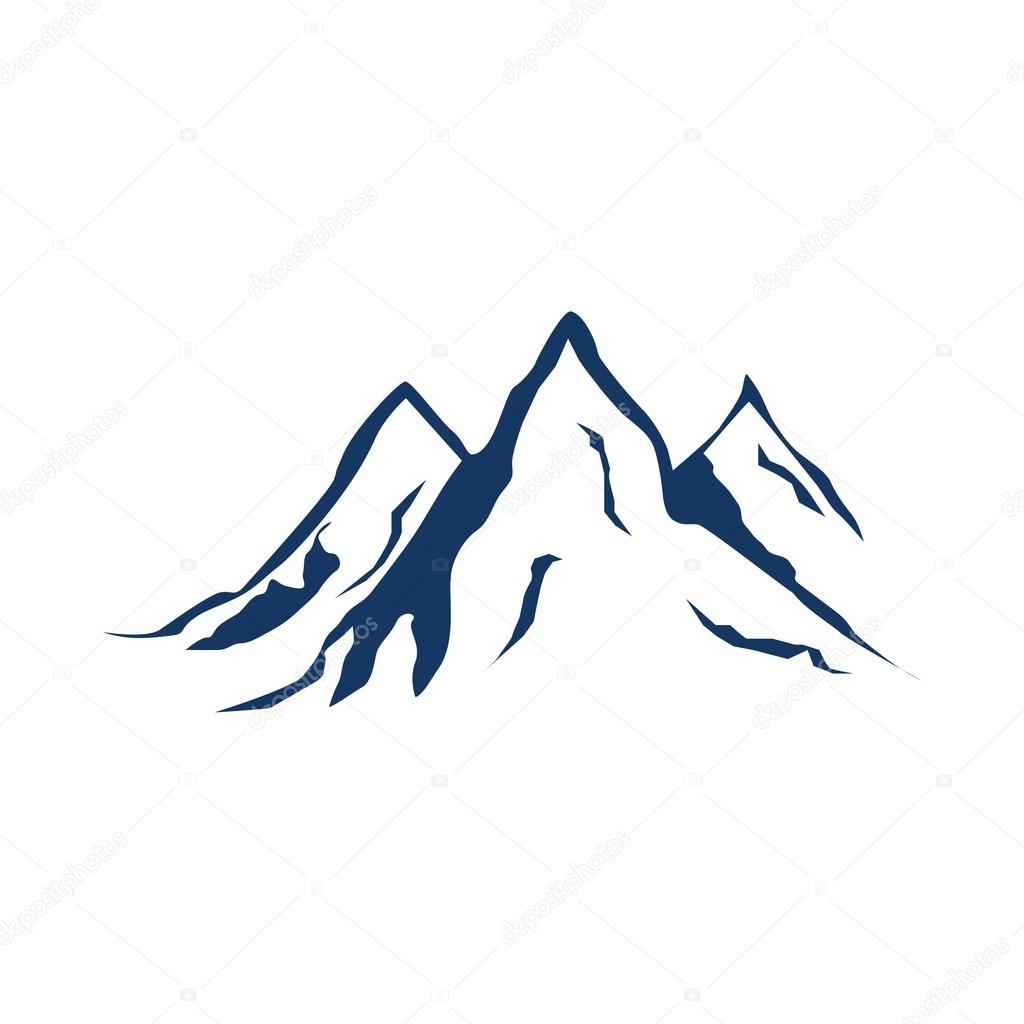 depositphotos_118603834 stock illustration logo mountain design vector