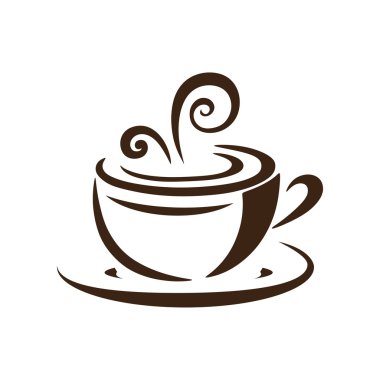 Kahve logo simge vektör