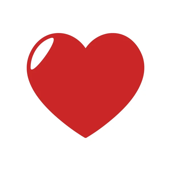 Amor logotipo coração símbolo vetor —  Vetores de Stock