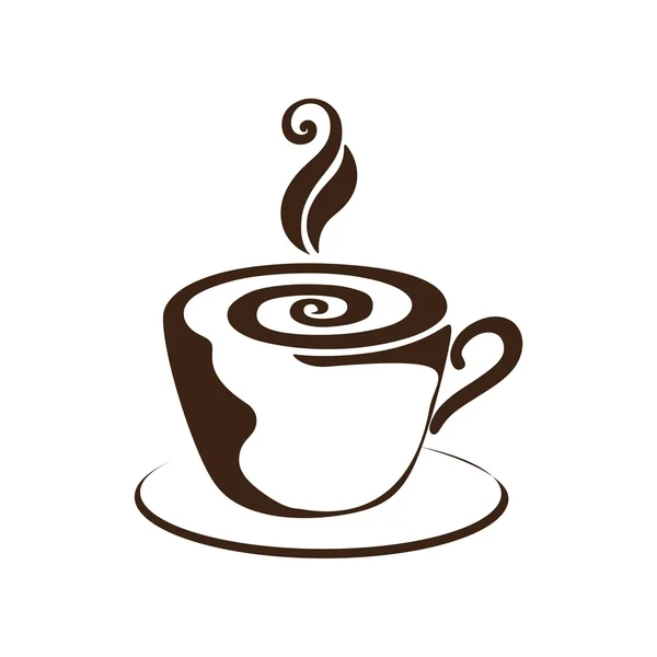 Kahve logo simge vektör