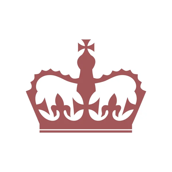 Vettore logo corona — Vettoriale Stock