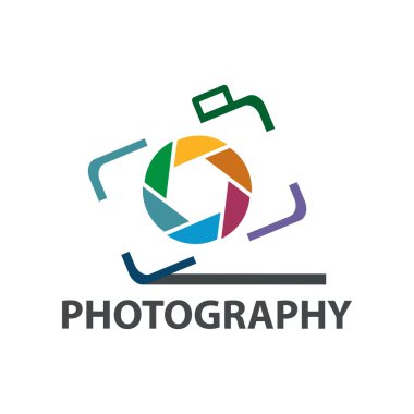 Fotoğraf logo vektör