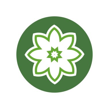 Doğa ve ekoloji logo vektör