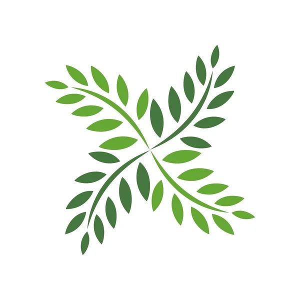 Naturaleza & ecología logo vector — Vector de stock