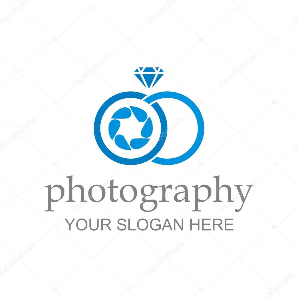 Logo design abstract photography icon symbol element vector