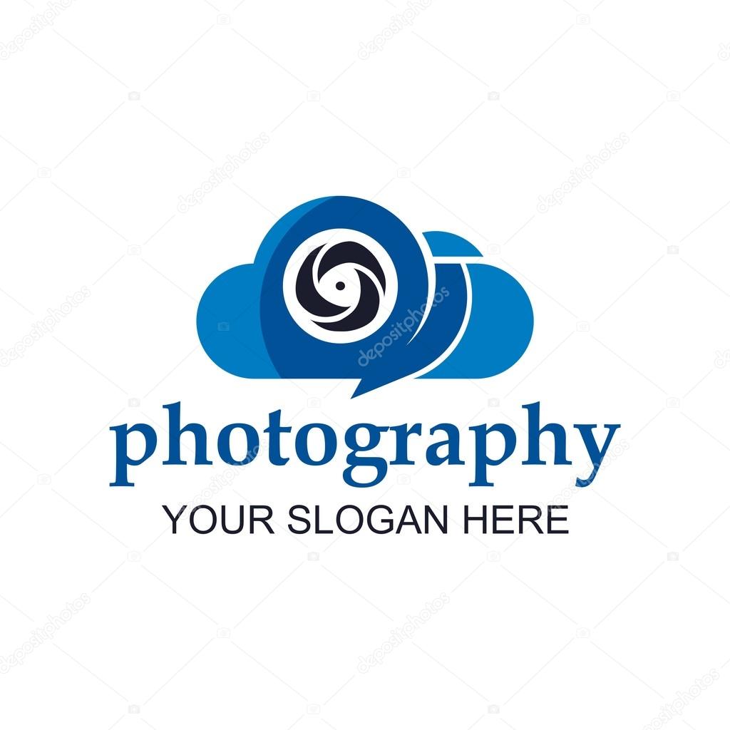 Logo design abstract photography icon symbol element vector