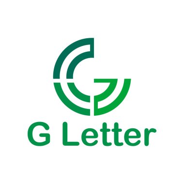 Yazı logo vektör alfabe tasarımı