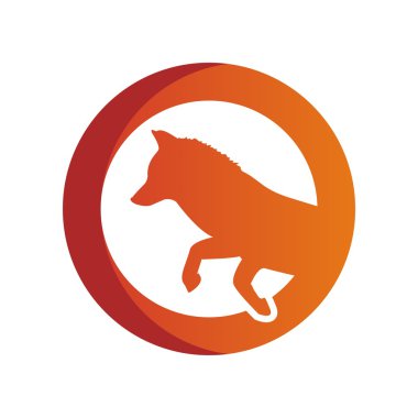 Hayvan logo vektör tasarımı