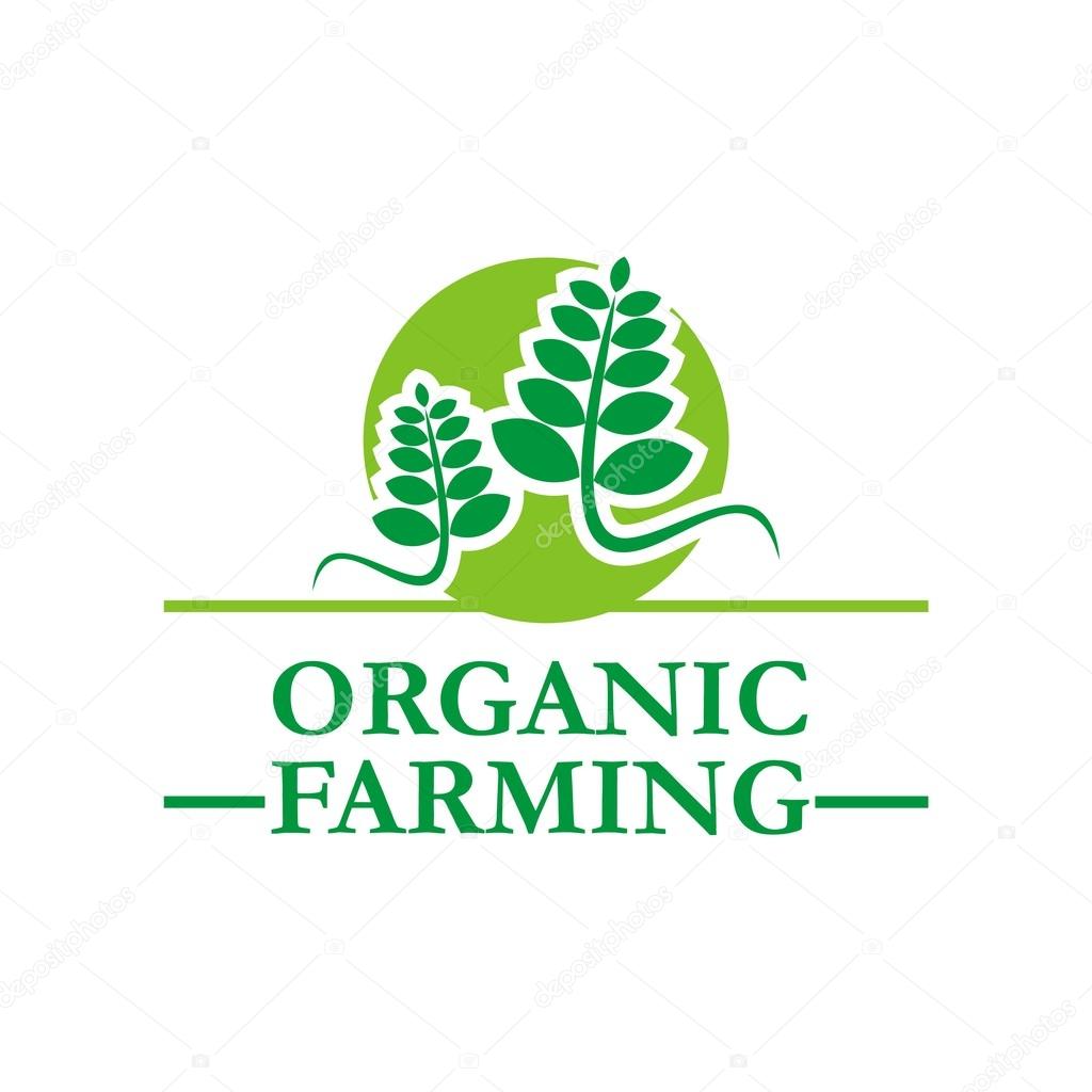 Farming Logo Natural Vector Design Stock Vector C Friendesigns