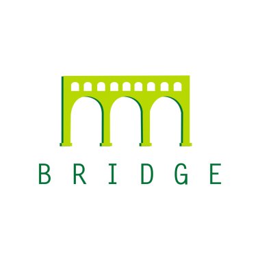 Köprü vektör logo simge