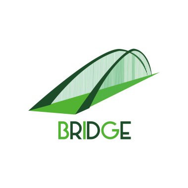Köprü vektör logo simge