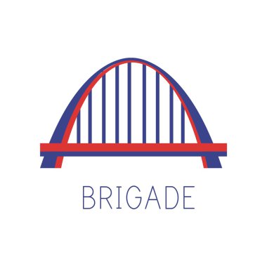 Köprü vektör logo simge