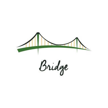 Köprü vektör logo simge
