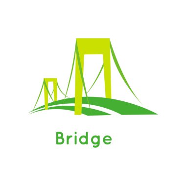 Köprü vektör logo simge