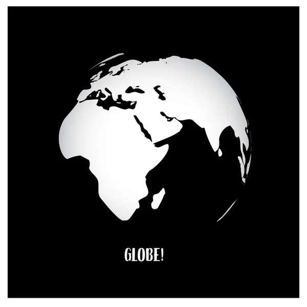 Globe Mondial Illustration Vectorielle — Image vectorielle