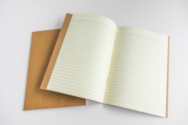 Boş katalog, dergi, yumuşak gölgeli kitap şablonu. Tasarımınız için hazır.