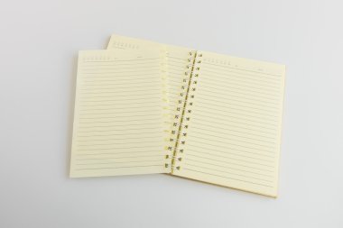 Boş katalog, dergi, yumuşak gölgeli kitap şablonu. Tasarımınız için hazır.