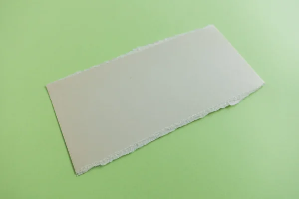 Pedaços Papel Rasgados Com Sombras Suaves — Fotografia de Stock