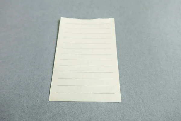 Blank Note Paper Soft Shadows — Stock Photo, Image