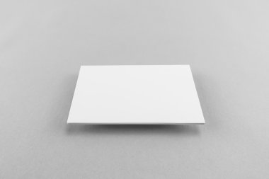 Boş kartvizit, yumuşak gölgeli kartpostal..