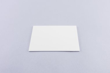 Boş kartvizit, yumuşak gölgeli kartpostal..