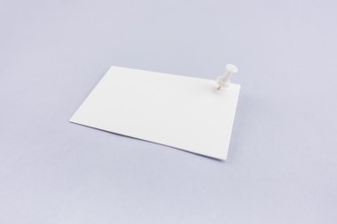 Boş kartvizit, yumuşak gölgeli kartpostal..