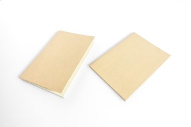 Boş katalog, dergi, yumuşak gölgeli kitap şablonu. Tasarımınız için hazır.