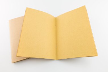 Boş klasik katalog, dergi, yumuşak gölgeli kitap şablonu. Tasarımınız için hazır.