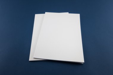 Boş katalog, dergi, yumuşak gölgeli kitap şablonu. Tasarımınız için hazır.