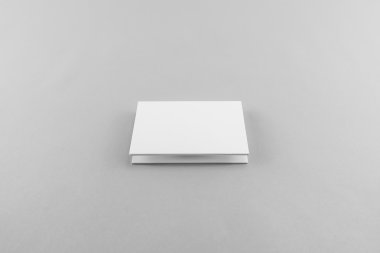 Boş kartvizit, yumuşak gölgeli kartpostal..