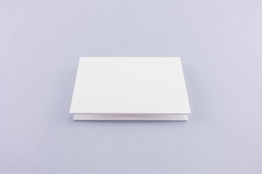 Boş kartvizit, yumuşak gölgeli kartpostal..