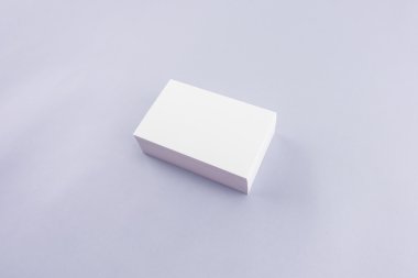 Boş kartvizit, yumuşak gölgeli kartpostal..