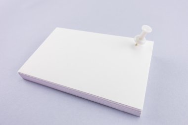 Boş kartvizit, yumuşak gölgeli kartpostal..