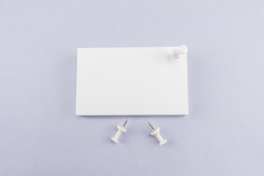 Boş kartvizit, yumuşak gölgeli kartpostal..