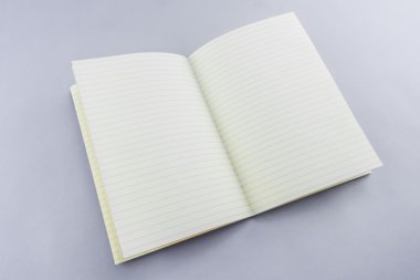 Boş katalog, dergi, yumuşak gölgeli kitap şablonu. Tasarımınız için hazır.