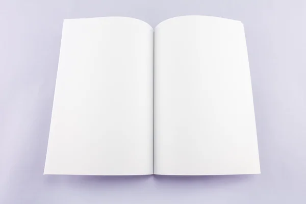 Blanko Katalog Magazin Buchvorlage Mit Weichen Schatten Bereit Für Ihr — Stockfoto