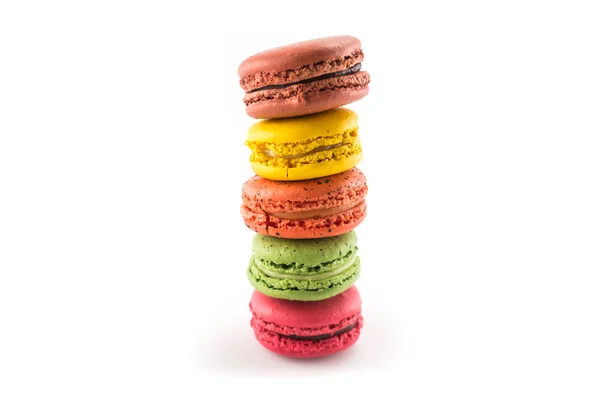 Süße Und Farbenfrohe Makronen — Stockfoto