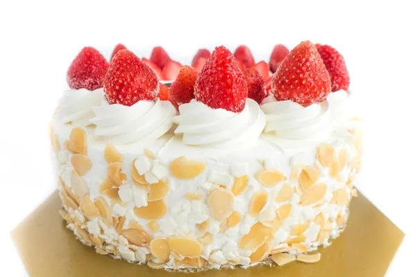 Eper Fagylalt Torta — Stock Fotó