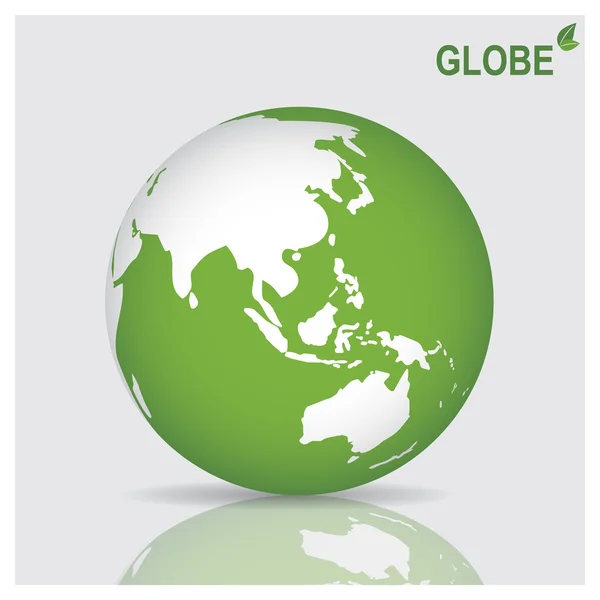 World Globe Vector Illustration — Stock Vector