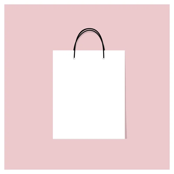 Paper Shopping Bags Vector Illustration — Stock Vector