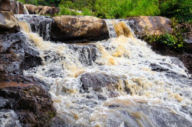 Tayland turuncu şelale