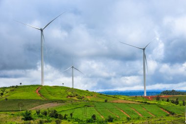 Rüzgar türbinleri çiftlik
