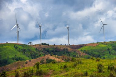 Rüzgar türbinleri çiftlik