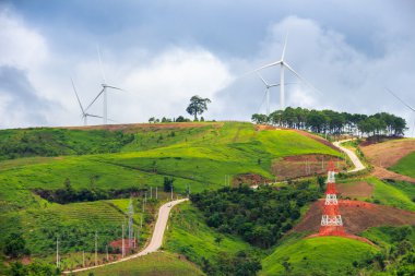 Rüzgar türbinleri çiftlik