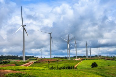 Rüzgar türbinleri çiftlik
