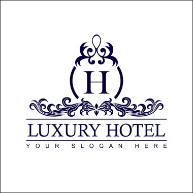Lüks Logo şablonu Restoran, telif, butik, Cafe, otel, Heraldic, takı, moda ve diğer vektör çizim vektör